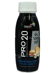 משקה יוגורט פרו בטעם וניל ללא סוכר  255 מ"ל