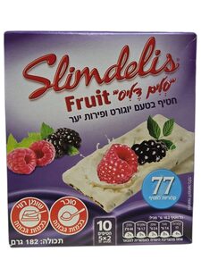 סלים דליס יוגורט ופירות יער מארז 6 יח