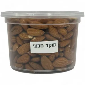 שקד טבעי  בקופסא 350 גרם