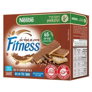 פריכיות פיטנס בר שוקולד חלב