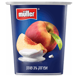 מולר סימפלי 3% בטעם אפרסק