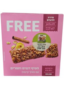 חטיף  - FREE דגנים ותמרים