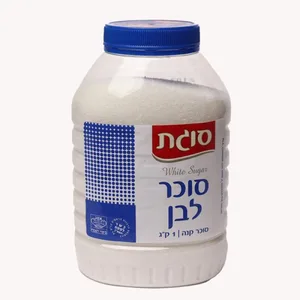 סוכר לבן  בצנצנת 1 ק"ג