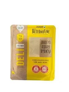 גבינה צהובה טבעונית 200 גרם