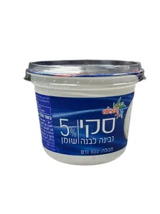 גבינה לבנה 5 500 ג'