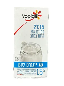 יופלה 1.5% במתיקות מעודנת מאגדת 8 יח'