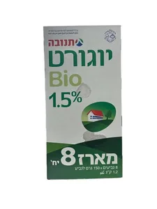 יופלה 1.5% טבעי מאגדת 8 יח'