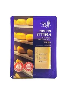 פרוסות  גאודה בקר 30% 200 גרם