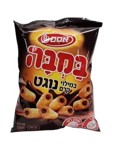 במבה במילוי קרם נוגט