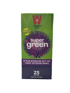 תה ירוק אוכמניות ואסאי