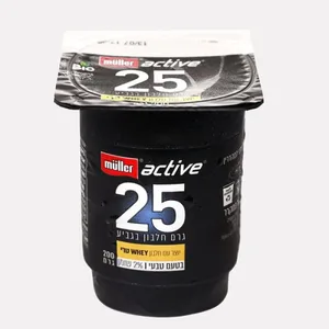 מולר אקטייב 25 ג חלבון 2% טבעי