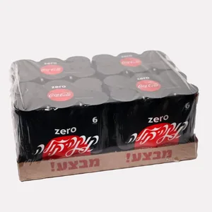 קולה זירו פחית 330 מ"ל ארגז 24 יח'