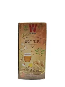 תה חליטה גינגר ודבש