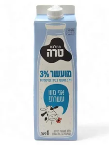 חלב מעושר 3% טרה