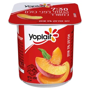 יוגורט יופלה אפרסק 3% 150 ג