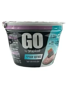 יוגורט גו אווירירי בטעם פירות יער 1% שומן