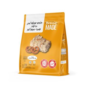 חטיף ביס בר הום מייד בייגלה ושוקולד לבן 130 גרם