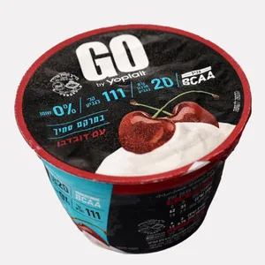 יוגורט גו סמיך בטעם דובדבן 0% שומן