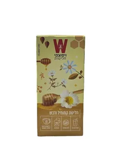תה חליטה קמומיל ודבש 25 יח'