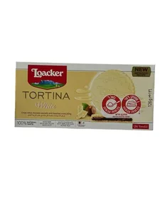 לואקר טורטינה בטעם שוקולד לבן