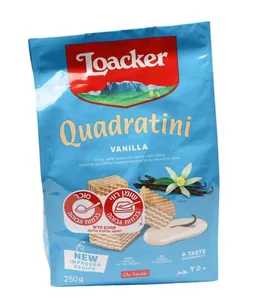 לואקר קוביות בטעם וניל 250 גרם