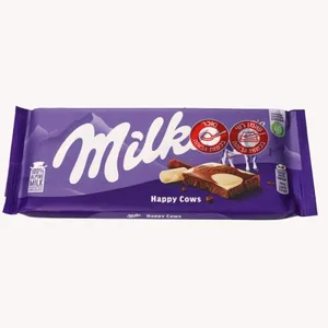 מילקה שוקולד - חום לבן