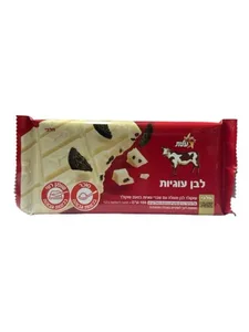 שוקולד פרה לבן עם עוגיות