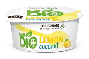 ביוגורט סויה אורגני ללא גלוטן בטעם קוקוס לימון 125 גרם