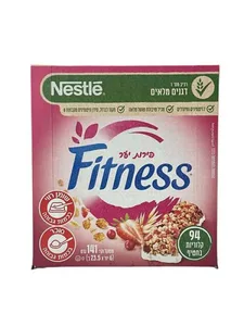 חטיפי פיטנס פירות יער 6 יחידות