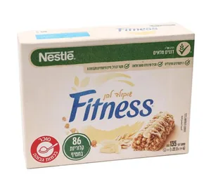 חטיפי פיטנס שוקולד לבן 6 יחידות