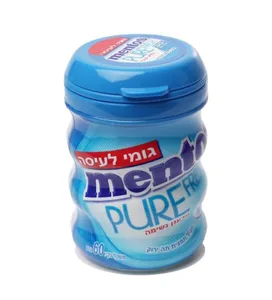 מסטיק מנטוס בקבוקון פיור פרש מנטה