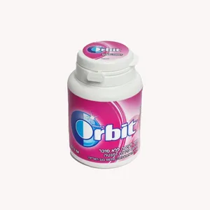 מסטיק אורביט בקבוקון פירות ומנטה
