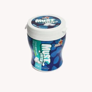 מסטיק מאסט ללא סוכר בקבוקון מנטה חזקה