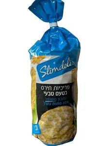 פריכיות תירס סלים דליס בטעם טבעי