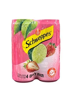 שוופס פחית תות ליים רביעייה