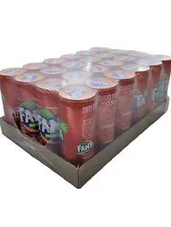 פאנטה בטעם תות פחית 350 ארגז 24 יחידות