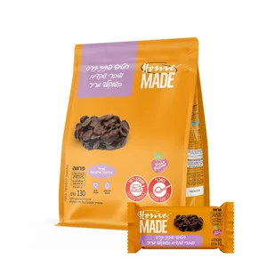 חטיף ביס בר הום מייד פתיתי תירס שקדים מריר 130 גרם