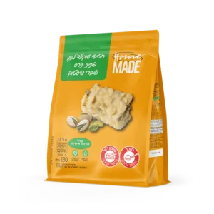 חטיף ביס בר הום מייד קורנפלקס פיסטוק ושוקולד לבן  130 גרם