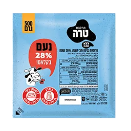 גבינה צהובה נועם 28% 500 גרם