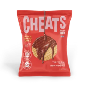 וופל מצופה שוקולד חלב הום מייד 120 גרם