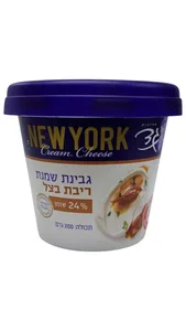 גבינת שמנת נו יורק 24% ריבת בצל