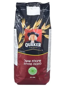 קוואקר שיבולת שועל בשקית  500