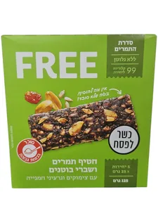 חטיף  - FREE תמרים ושברי בוטנים