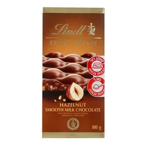 שוקולד לינדט קרמי אגוזי  לוז