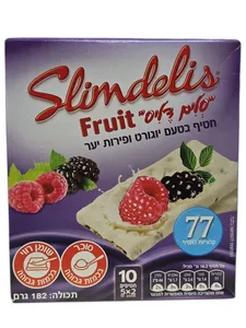 סלים דליס יוגורט ופירות יער מארז 6 יח