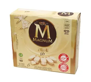מאגדת מגנום שוקולד לבן 5 יח'