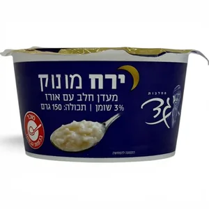 מעדן ירח מתוק חלב ואורז 150 גרם גד
