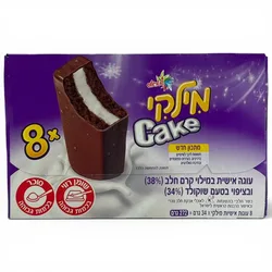 מילקי קייק עוגה מארז 8