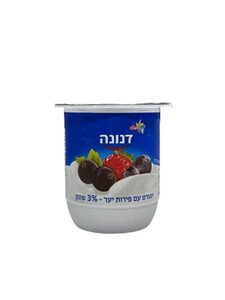 דנונה פירות יער 3 % 150 ג''