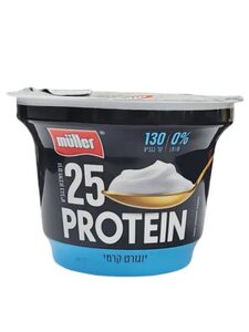 מולר פרוטאין לבן 0% 25 גרם חלבון